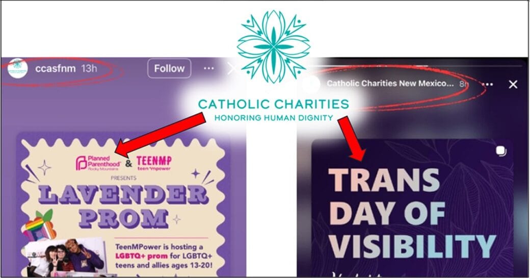 Catholic Charities in Santa Fe Promotes Planned Parenthood and Transgenderism