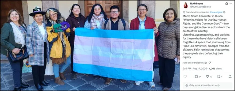 Pachamama ritual performed by Vatican official took place at pro-LGBT event